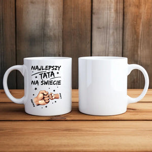 Najlepszy Tata Na Świecie Kubek Personalizowany